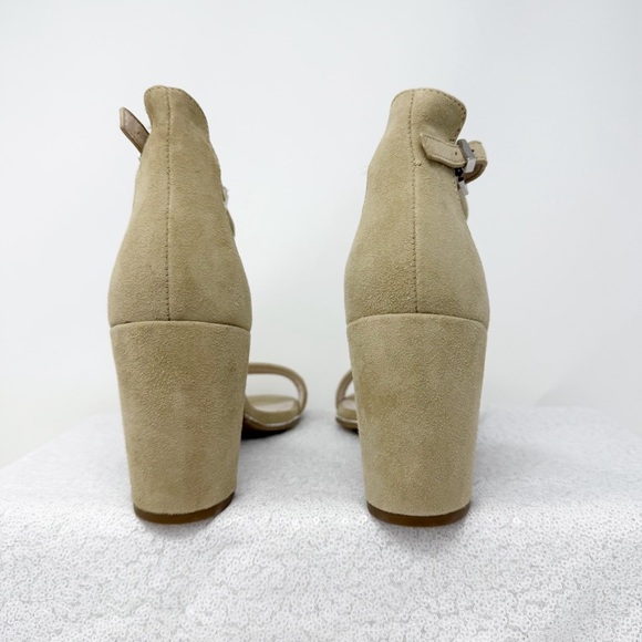 Kenneth Cole Reaction Women’s Lolita Strappy Heeled Sandal size 9 beige - Picture 9 of 15